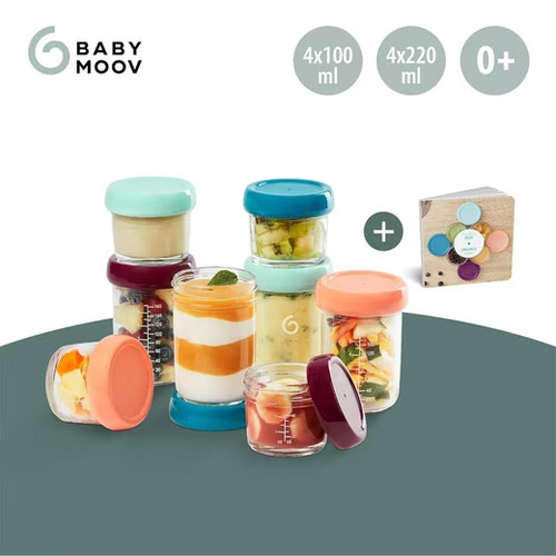Aufbewahrungsbox 8er set - aufbewahrungsbox, glas